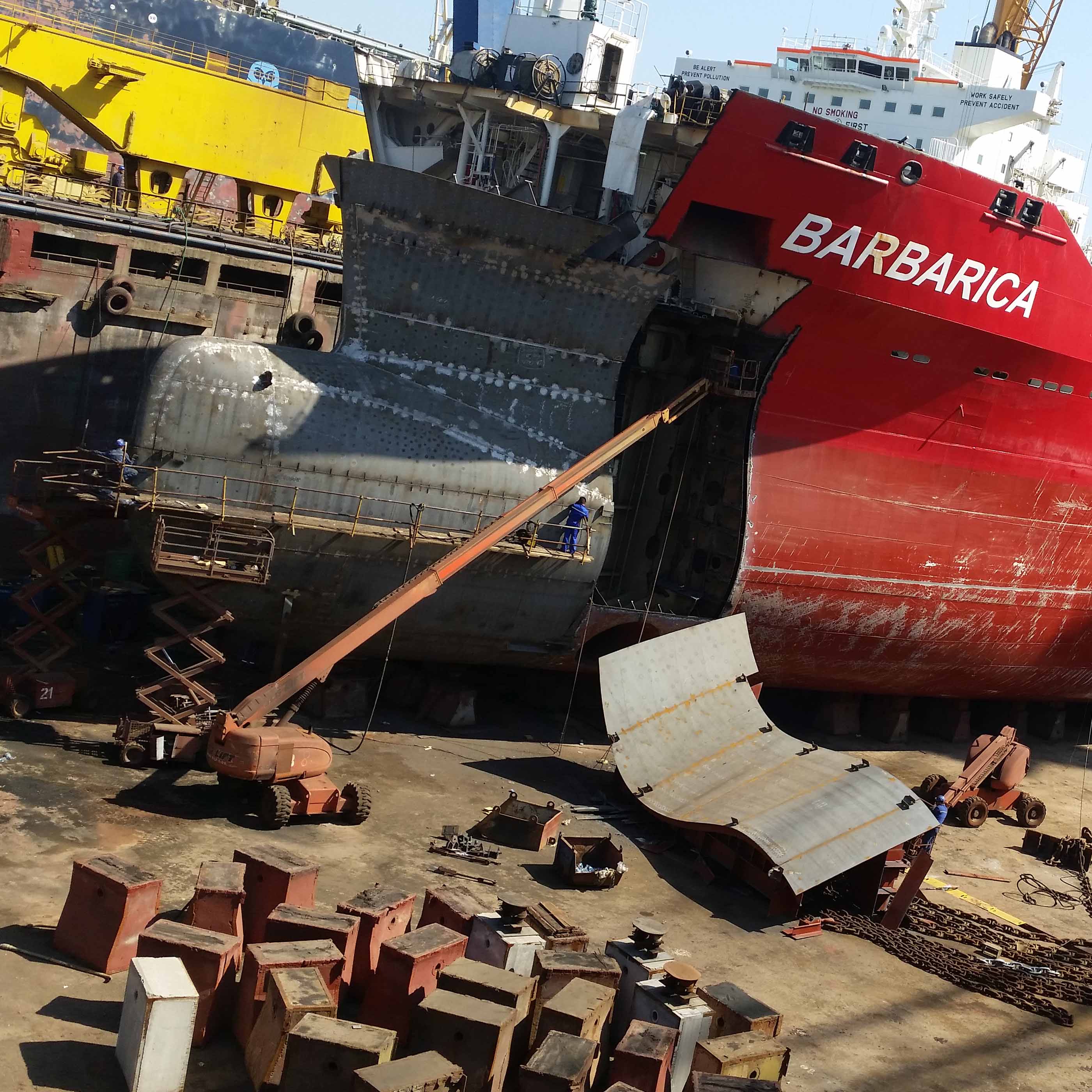 Ship building and repair Services